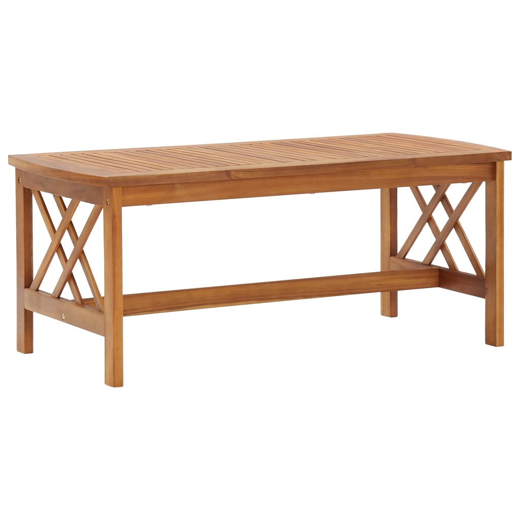 4-Tlg. Garten-Lounge-Set Mit Auflagen Massivholz Akazie Dunkelgrau