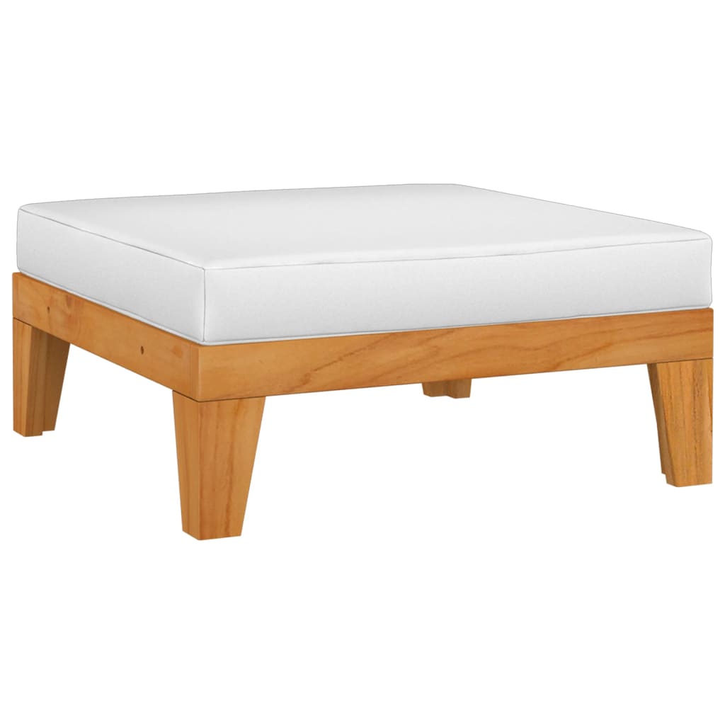 7-Tlg. Garten-Lounge-Set Mit Kissen Massivholz Akazie