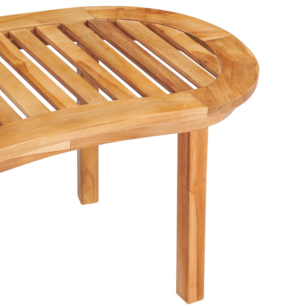4-Tlg. Garten-Lounge-Set Massivholz Teak