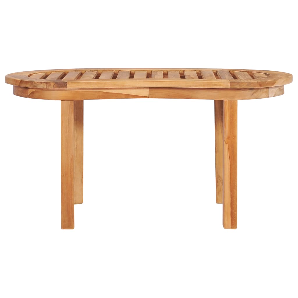 4-Tlg. Garten-Lounge-Set Massivholz Teak