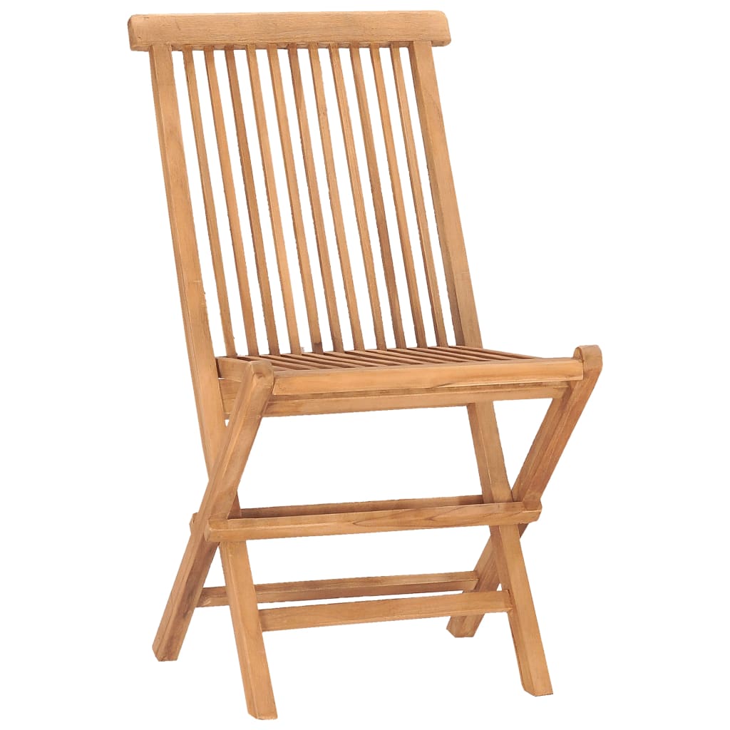 7-Tlg. Garten-Essgruppe Klappbar Massivholz Teak