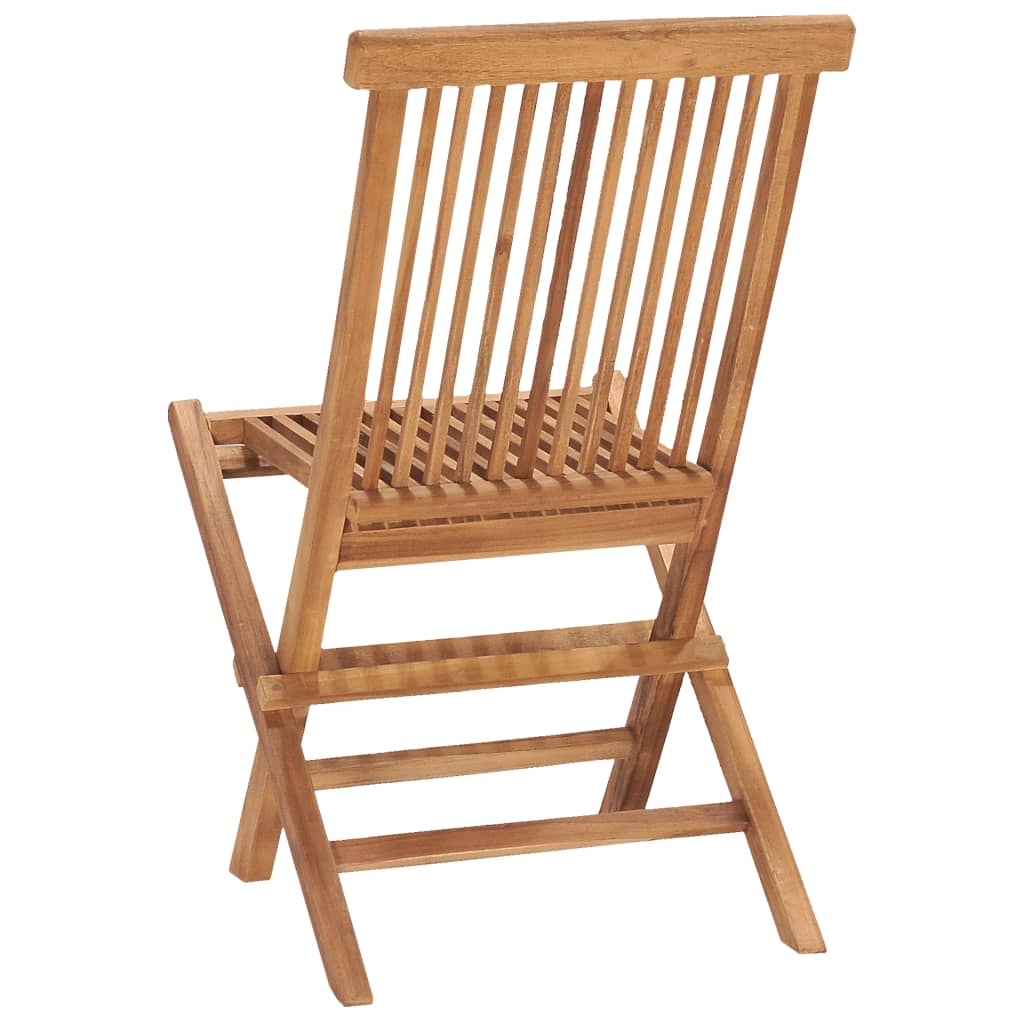 7-Tlg. Garten-Essgruppe Klappbar Massivholz Teak