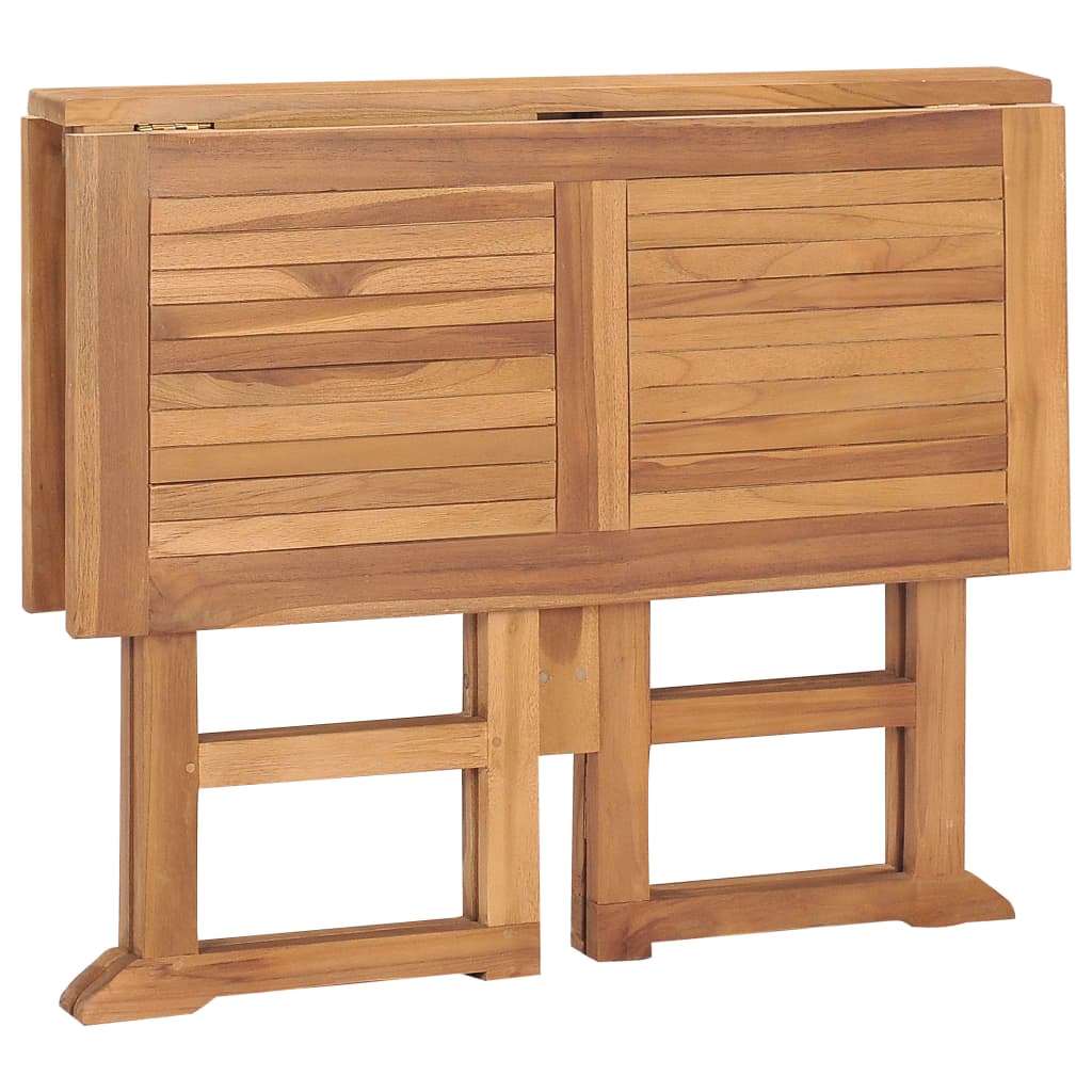 5-Tlg. Garten-Essgruppe Klappbar Massivholz Teak