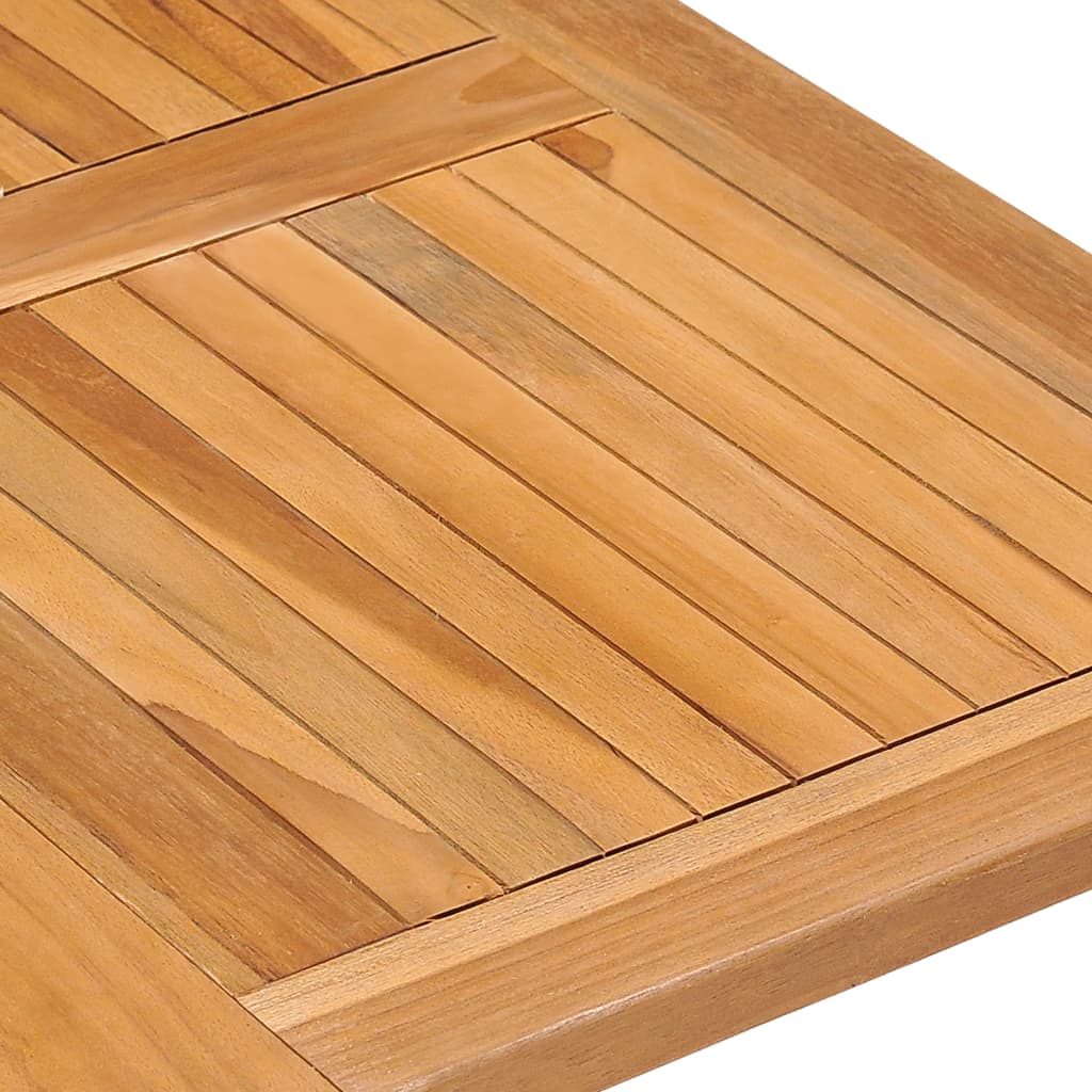 5-Tlg. Garten-Essgruppe Klappbar Massivholz Teak