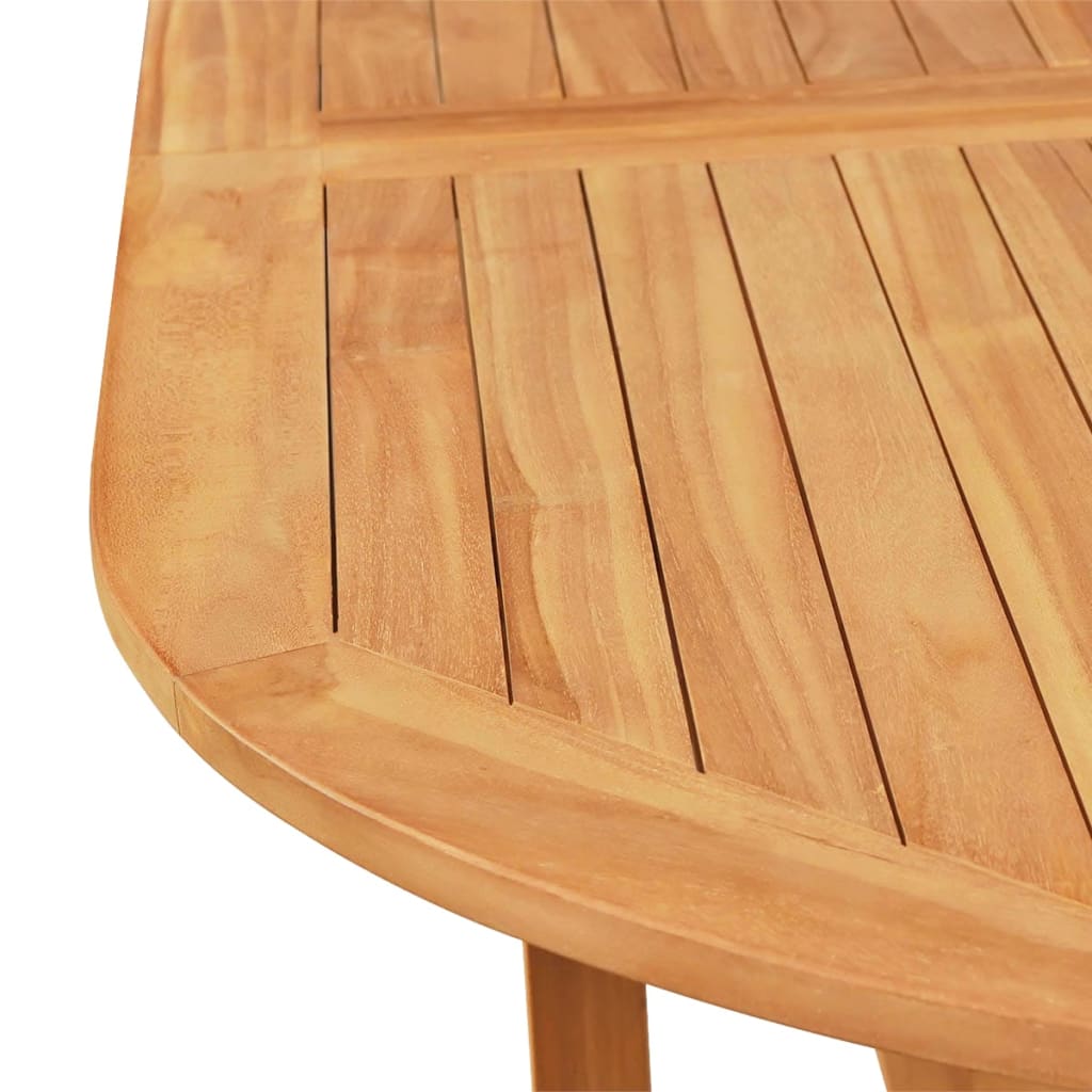 7-Tlg. Garten-Essgruppe Massivholz Teak