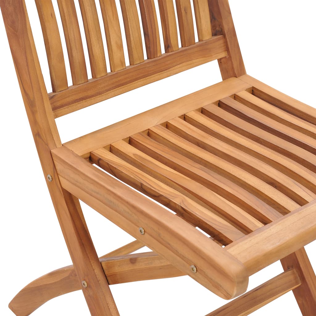 7-Tlg. Garten-Essgruppe Massivholz Teak