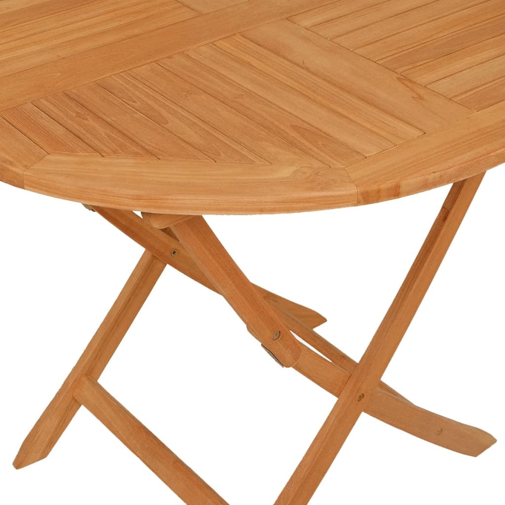 5-Tlg. Garten-Essgruppe Massivholz Teak