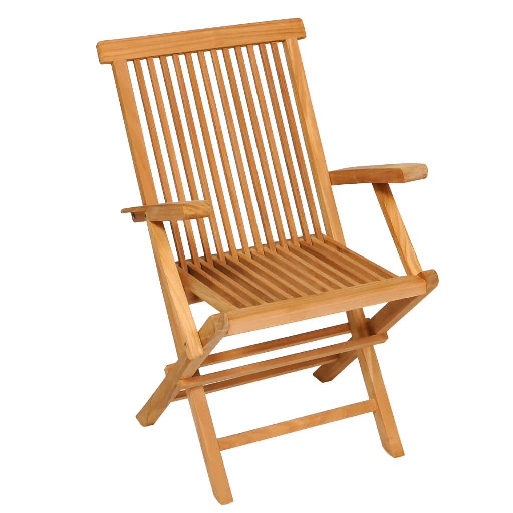 5-Tlg. Garten-Essgruppe Massivholz Teak