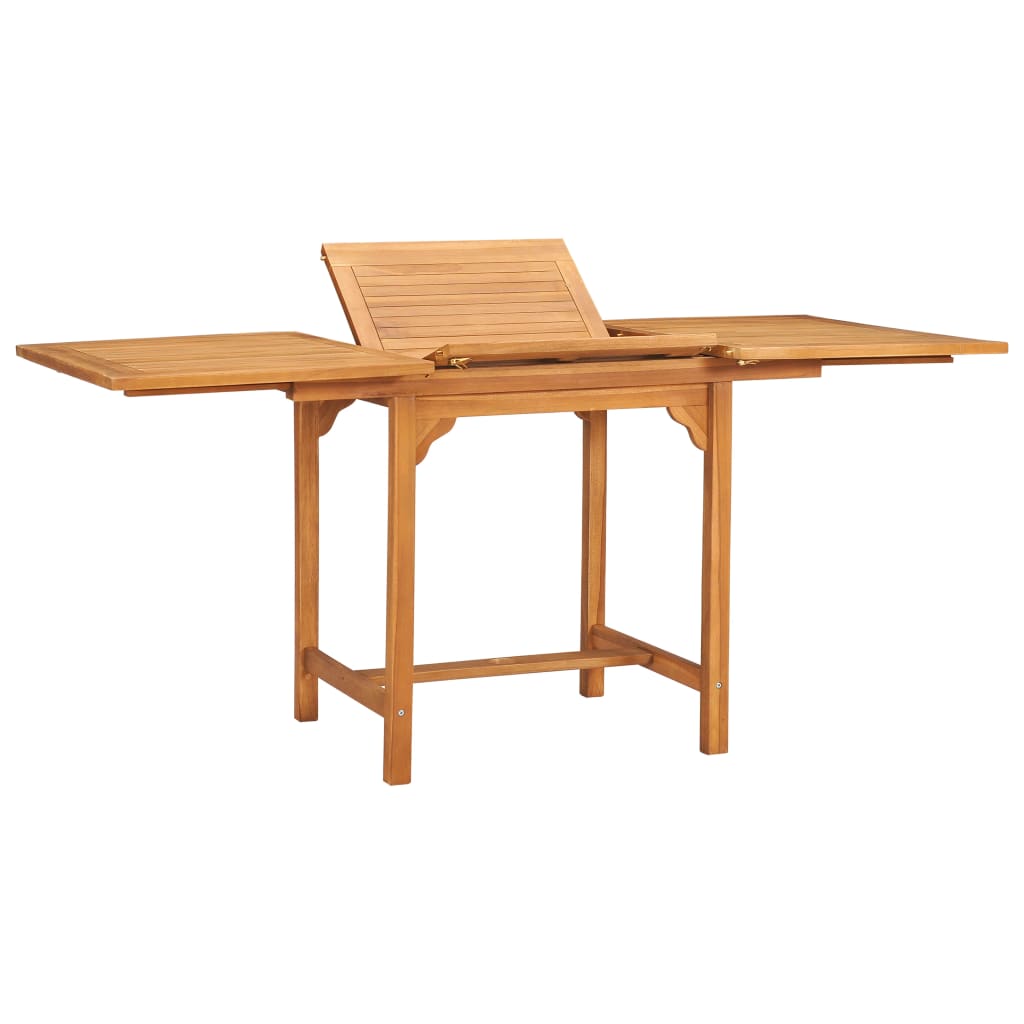 5-Tlg. Garten-Essgruppe Massivholz Teak