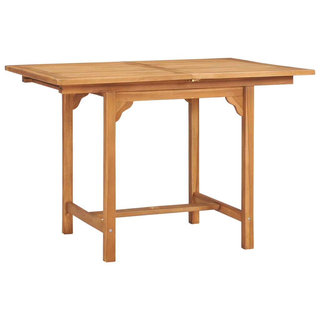 5-Tlg. Garten-Essgruppe Massivholz Teak