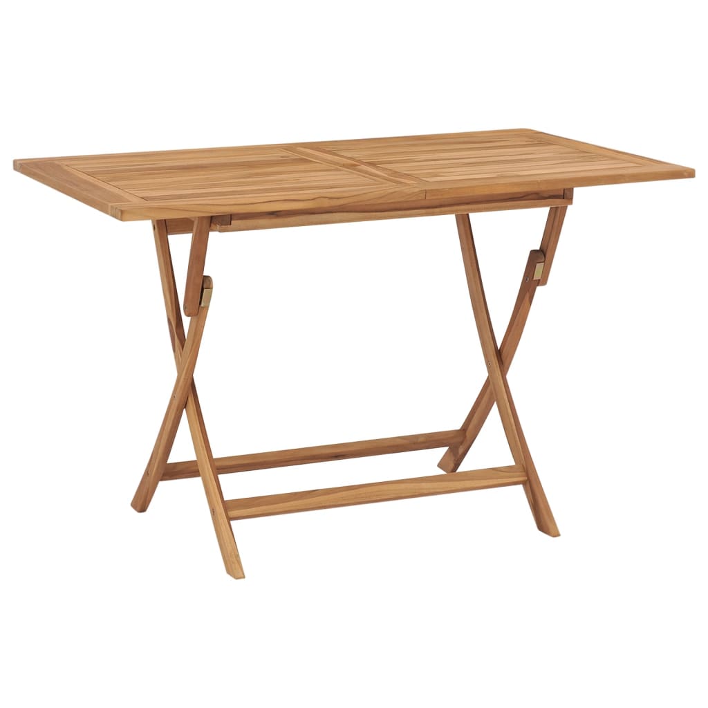 5-Tlg. Garten-Essgruppe Massivholz Teak