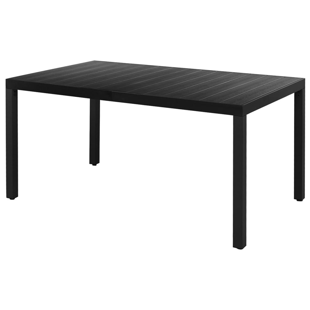 5-Tlg. Garten-Essgruppe Pvc Rattan