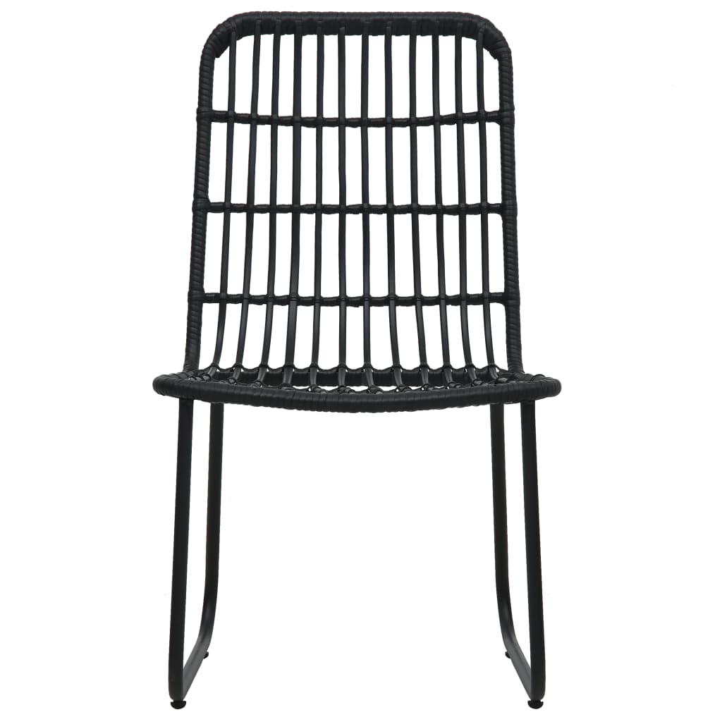 7-Tlg. Garten-Essgruppe Poly Rattan Und Glas
