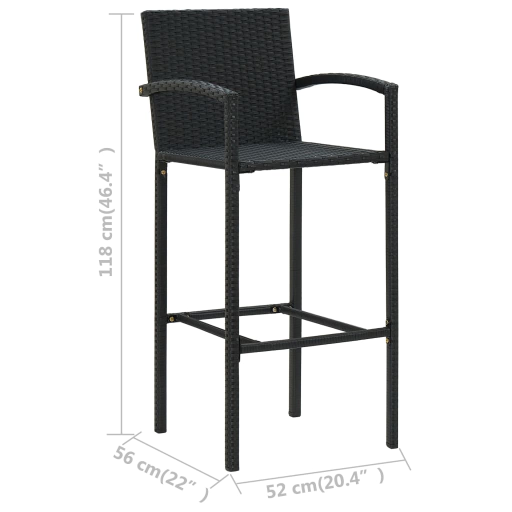 5-Tlg. Gartenbar-Set