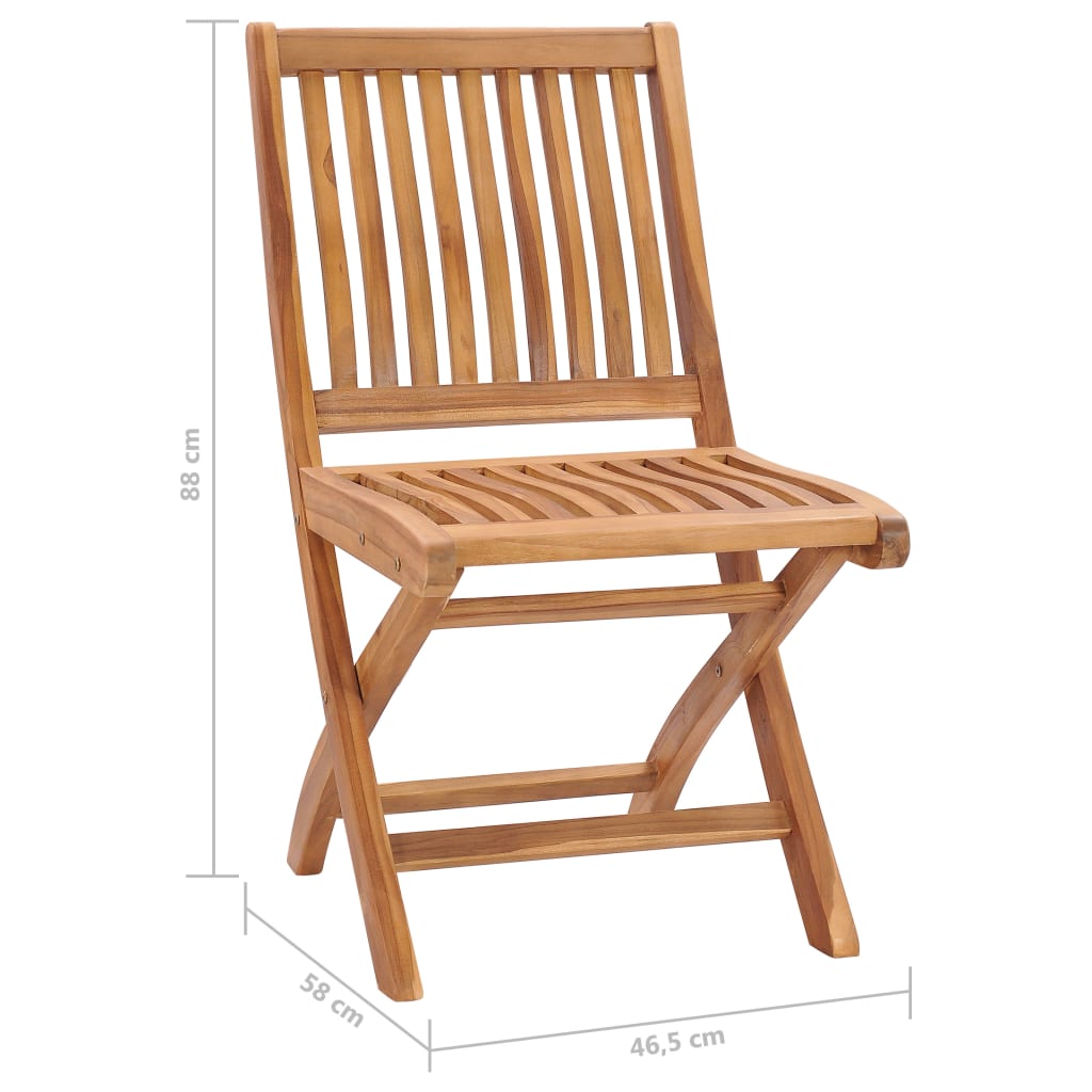 Gartenstühle 2 Stk. Mit En Kissen Massivholz Teak