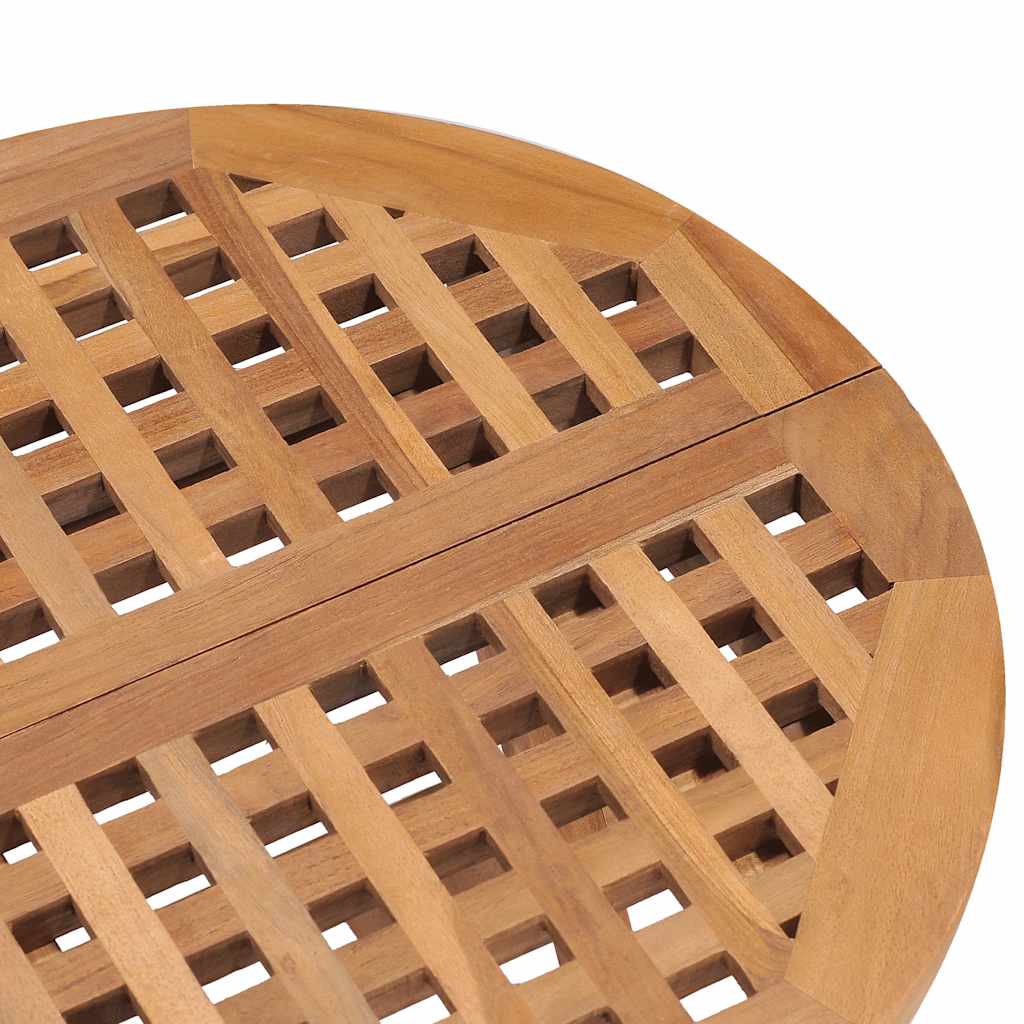 3-Tlg. Garten-Essgruppe Mit Kissen Klappbar Massivholz Teak