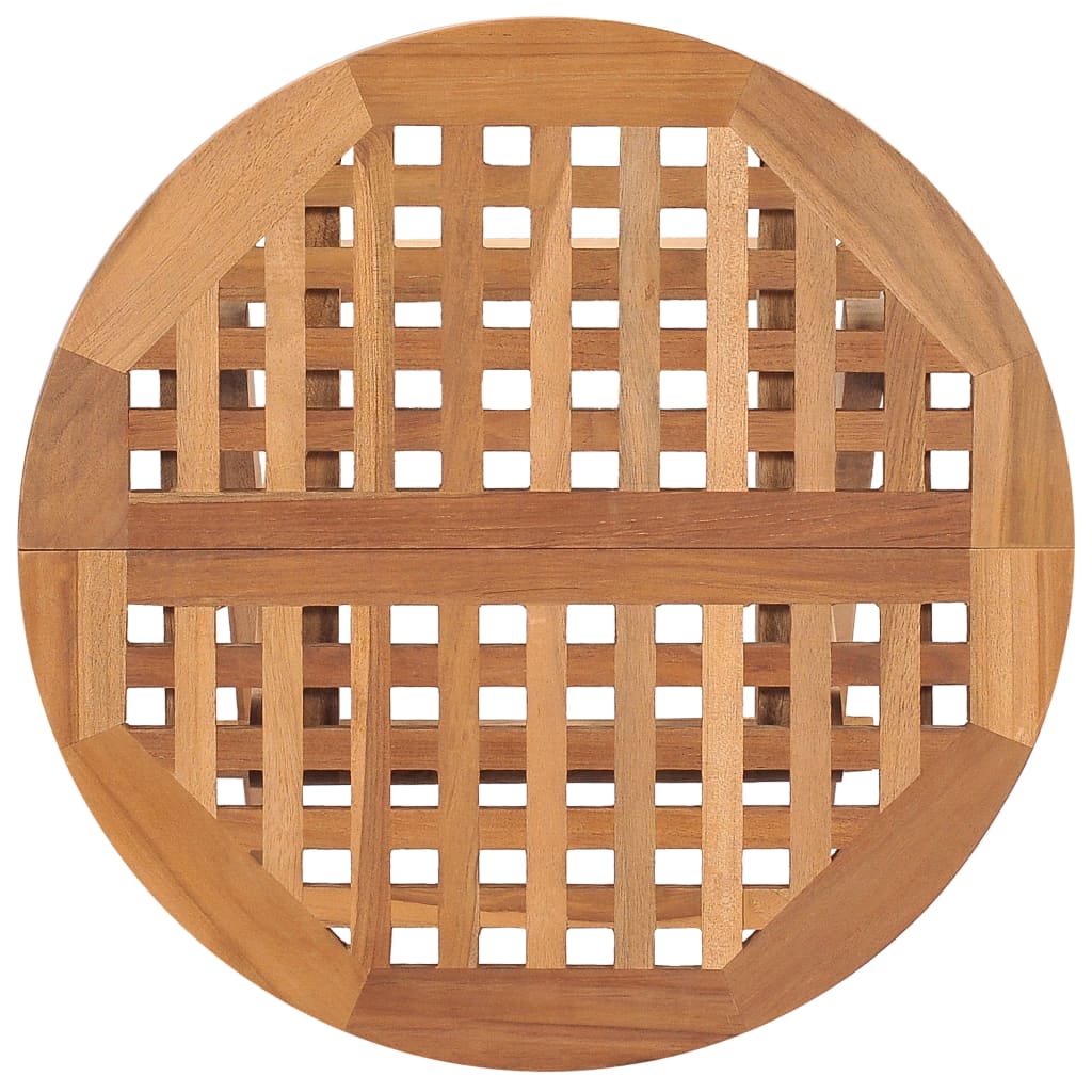 3-Tlg. Garten-Essgruppe Mit Kissen Klappbar Massivholz Teak