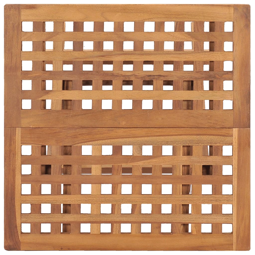 3-Tlg. Garten-Essgruppe Mit Kissen Klappbar Massivholz Teak