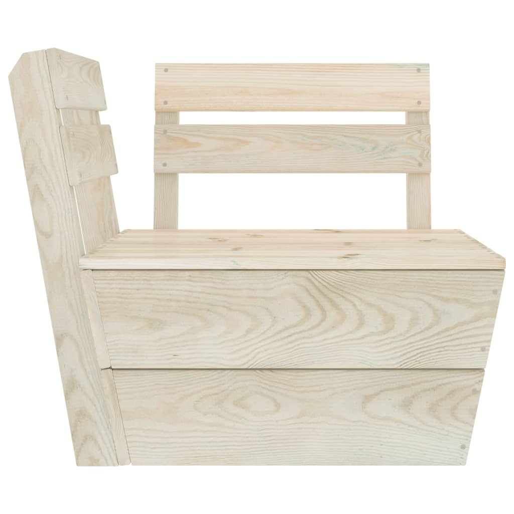 Garten-Palettensofa Impregniertes Fichtenholz