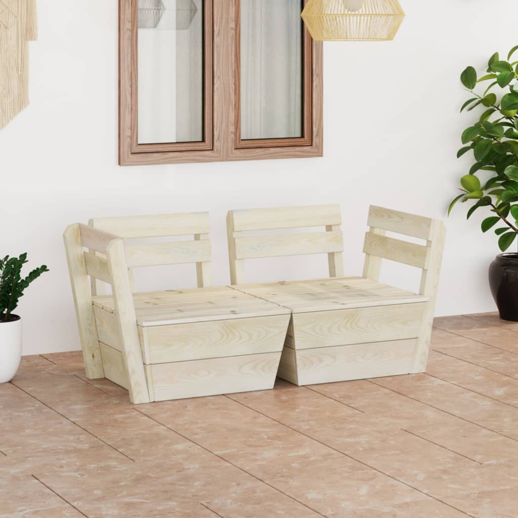 Garten-Palettensofa Impregniertes Fichtenholz