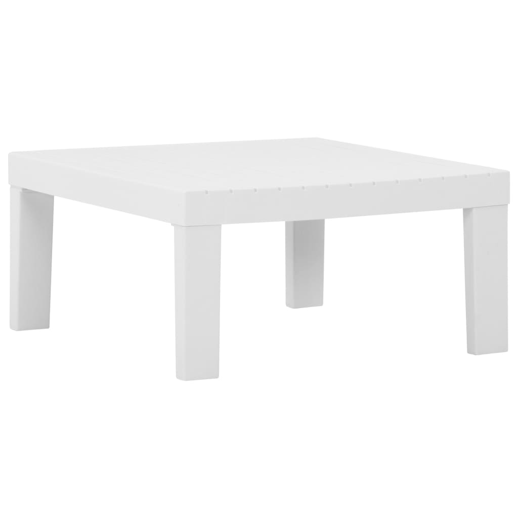 3-Tlg. Garten-Lounge-Set Mit Kissen Kunststoff