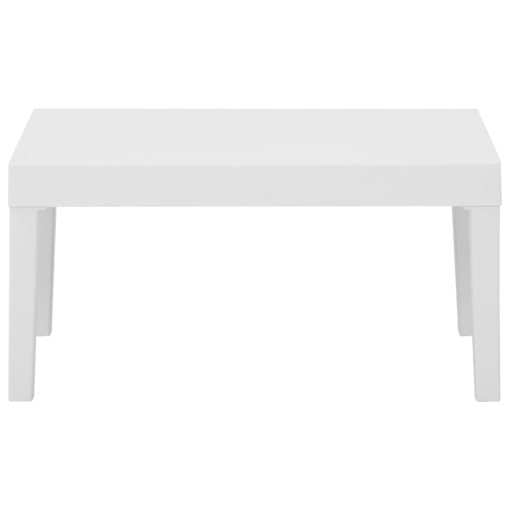 4-Tlg. Garten-Lounge-Set Mit Kissen Kunststoff