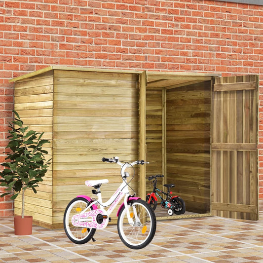 Fahrradgarage 232X110X170 Cm Kiefernholz Imprägniert