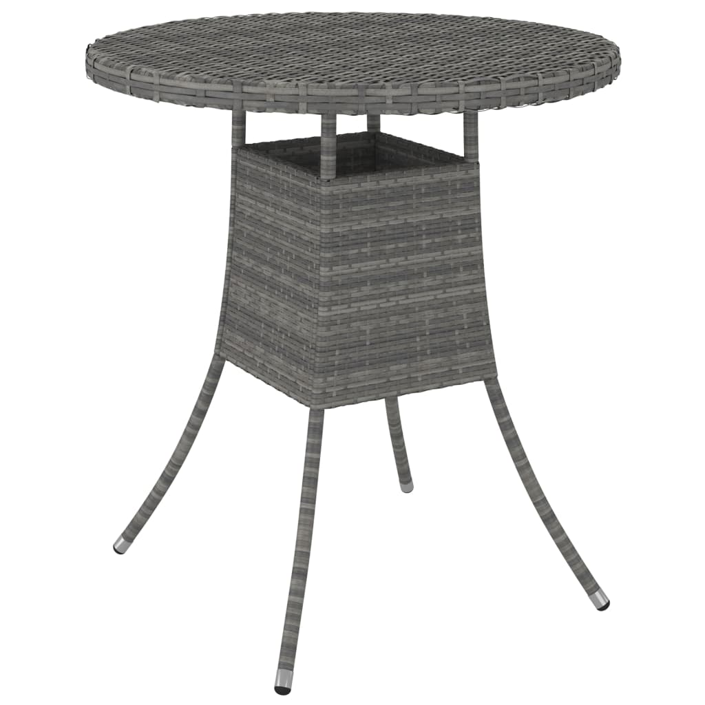 5-Tlg. Garten-Sofagarnitur Mit Auflagen Poly Rattan