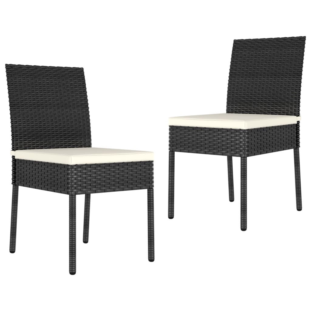 3-Tlg. Garten-Essgruppe Poly Rattan