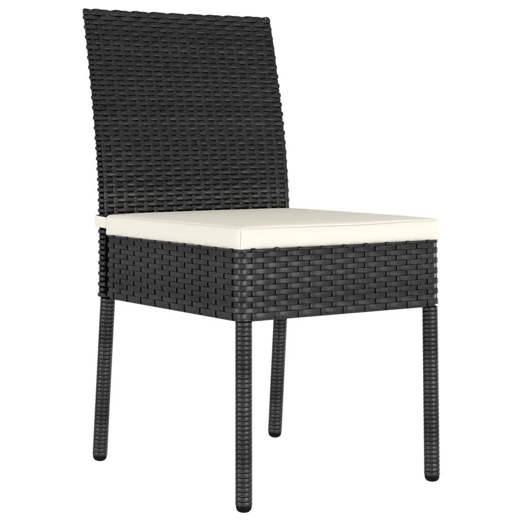 5-Tlg. Garten-Essgruppe Poly Rattan