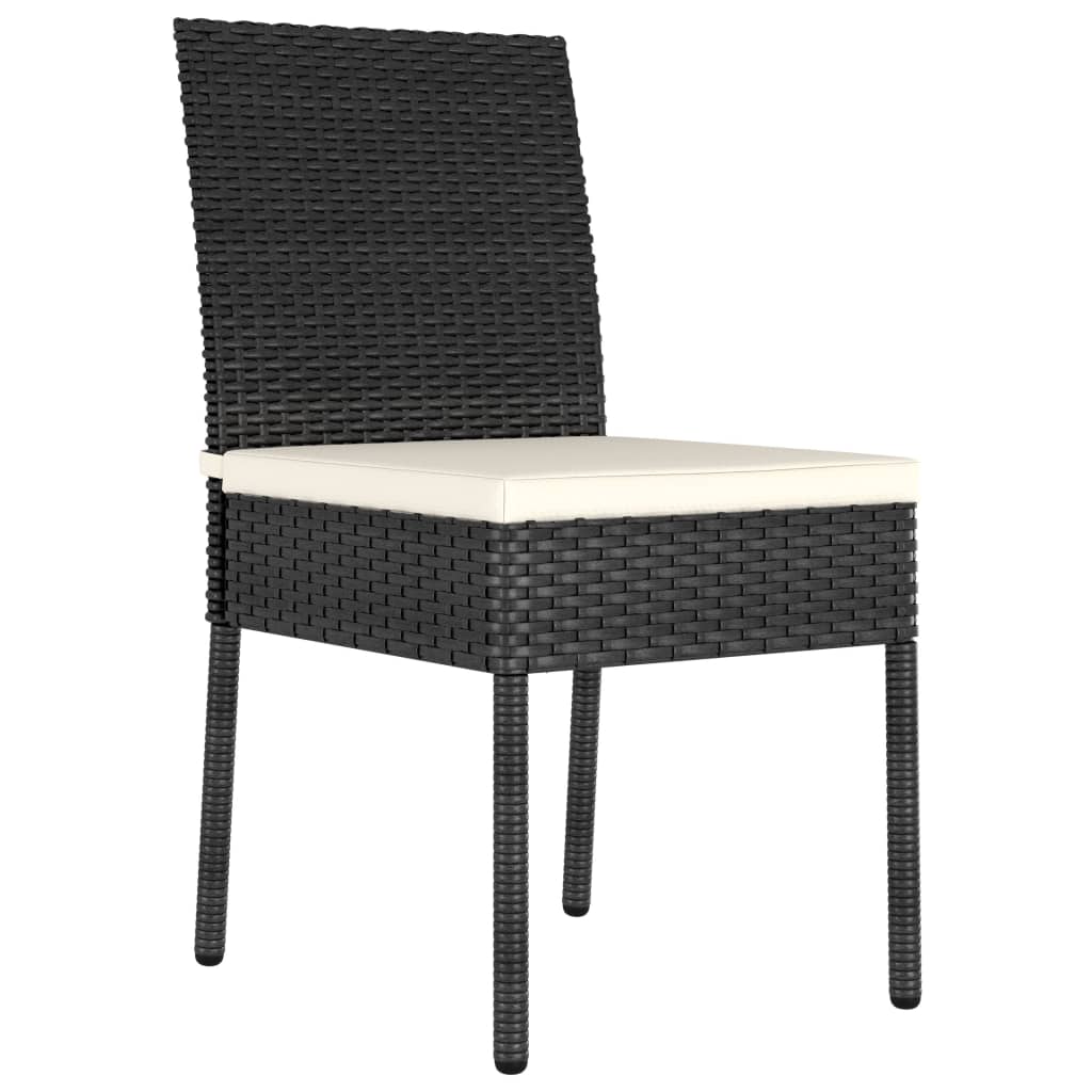 7-Tlg. Garten-Essgruppe Poly Rattan