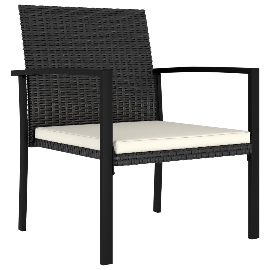 5-Tlg. Garten-Essgruppe Poly Rattan