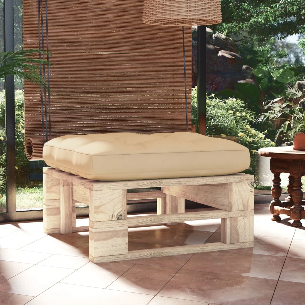 Outdoor-Mittelsofa Paletten Imprägniertes Kiefernholz