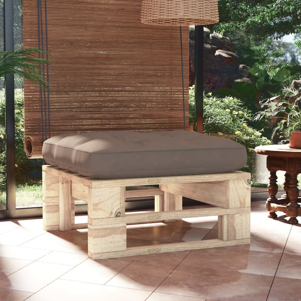 Outdoor-Mittelsofa Paletten Imprägniertes Kiefernholz