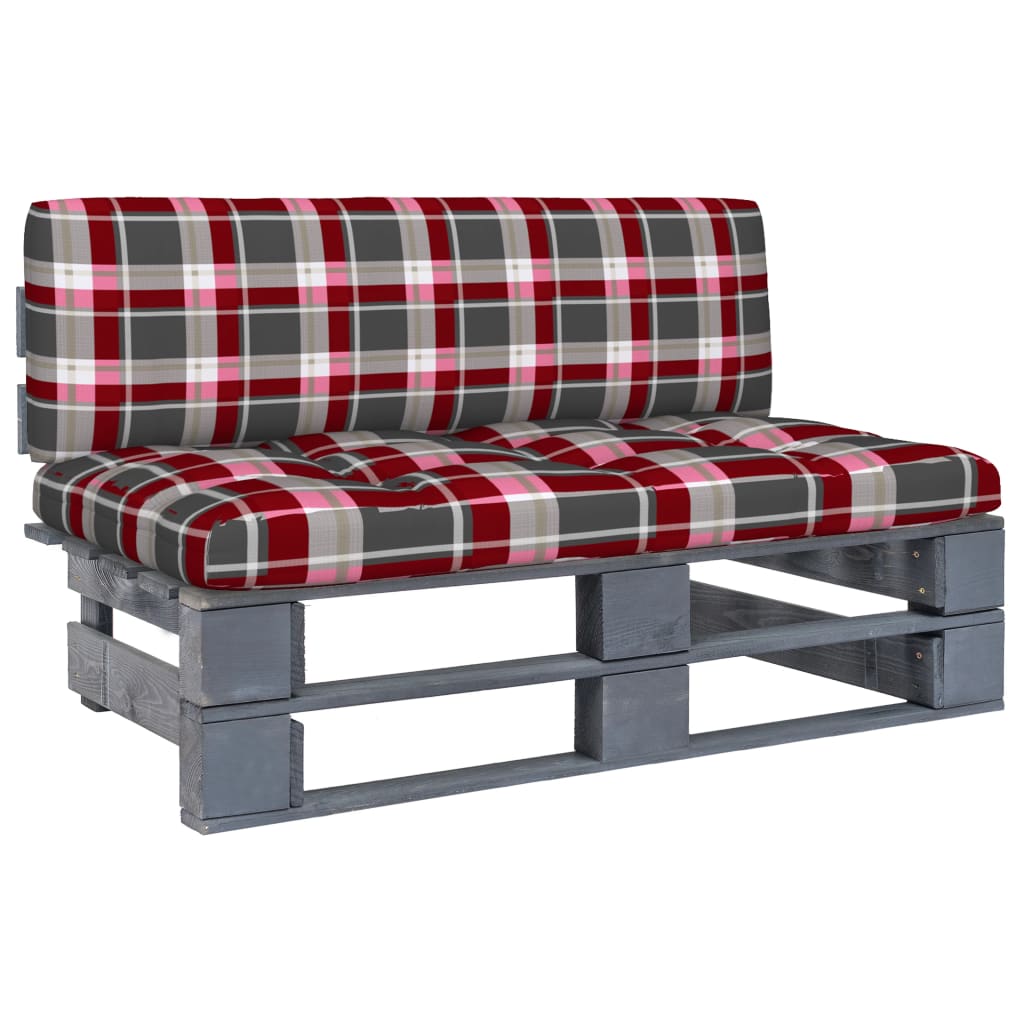 Outdoor-Mittelsofa Paletten Imprägniertes Kiefernholz