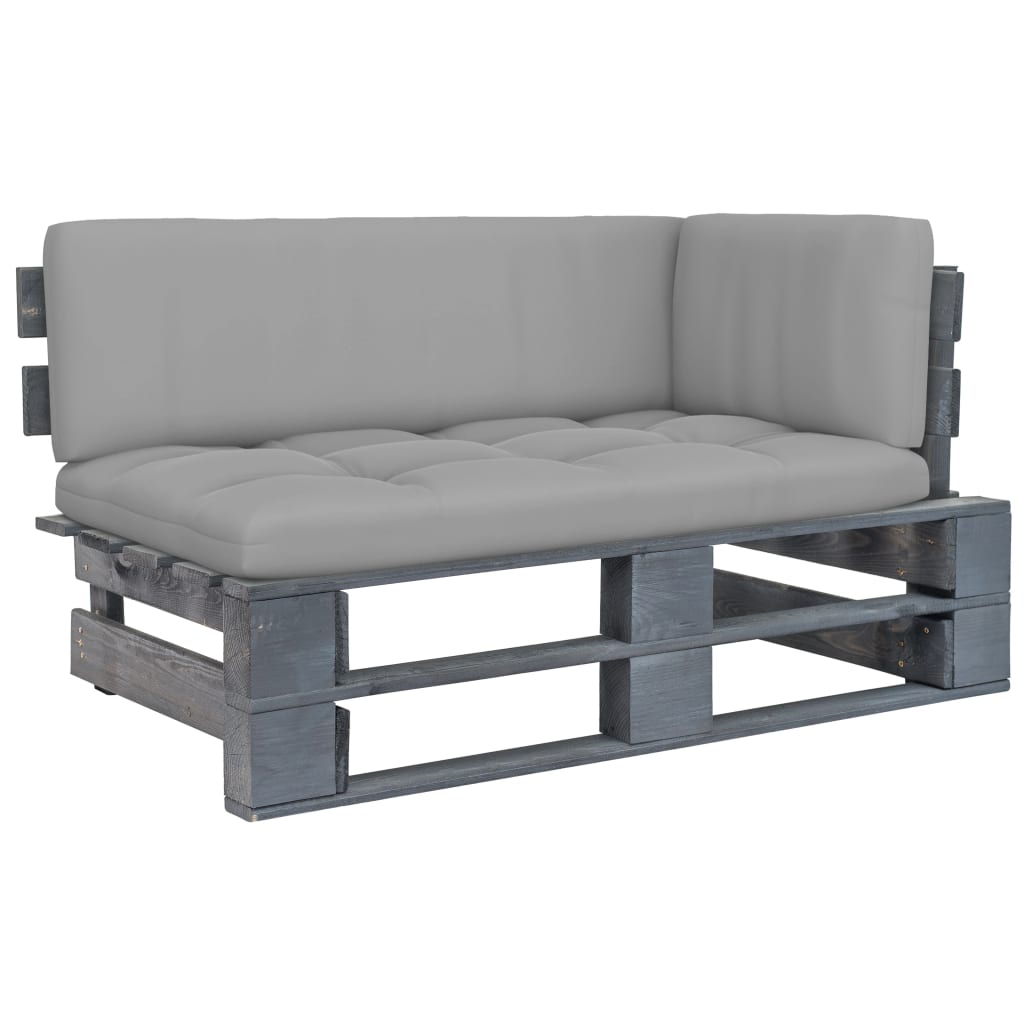 Outdoor-Mittelsofa Paletten Imprägniertes Kiefernholz