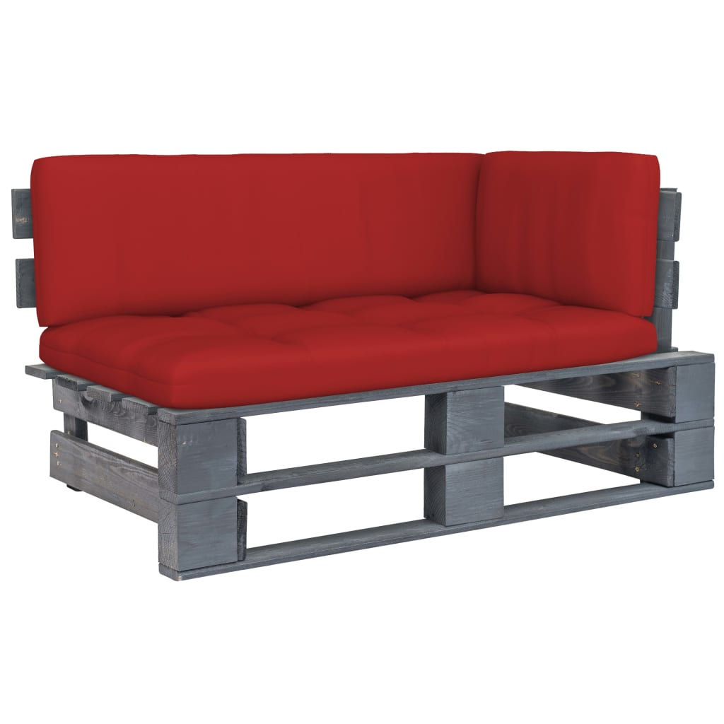 Outdoor-Mittelsofa Paletten Imprägniertes Kiefernholz