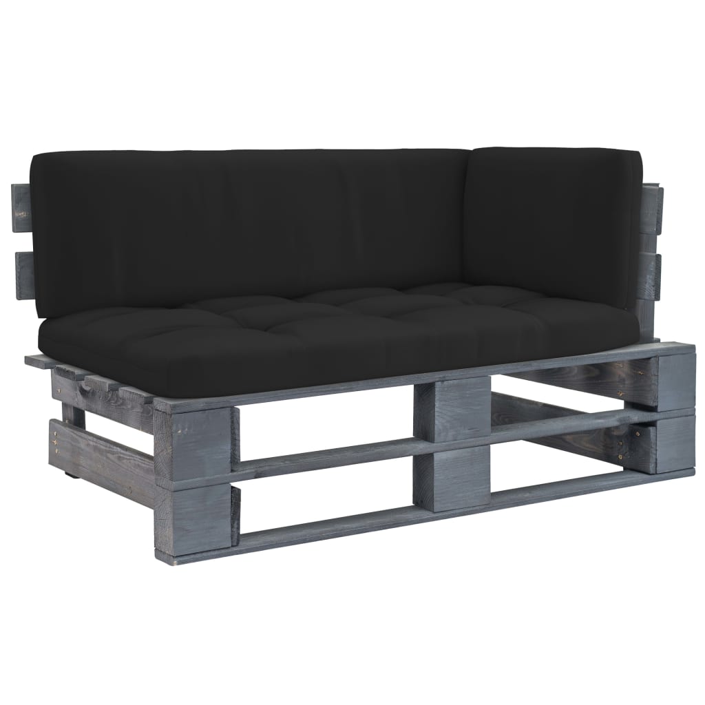 Outdoor-Mittelsofa Paletten Imprägniertes Kiefernholz
