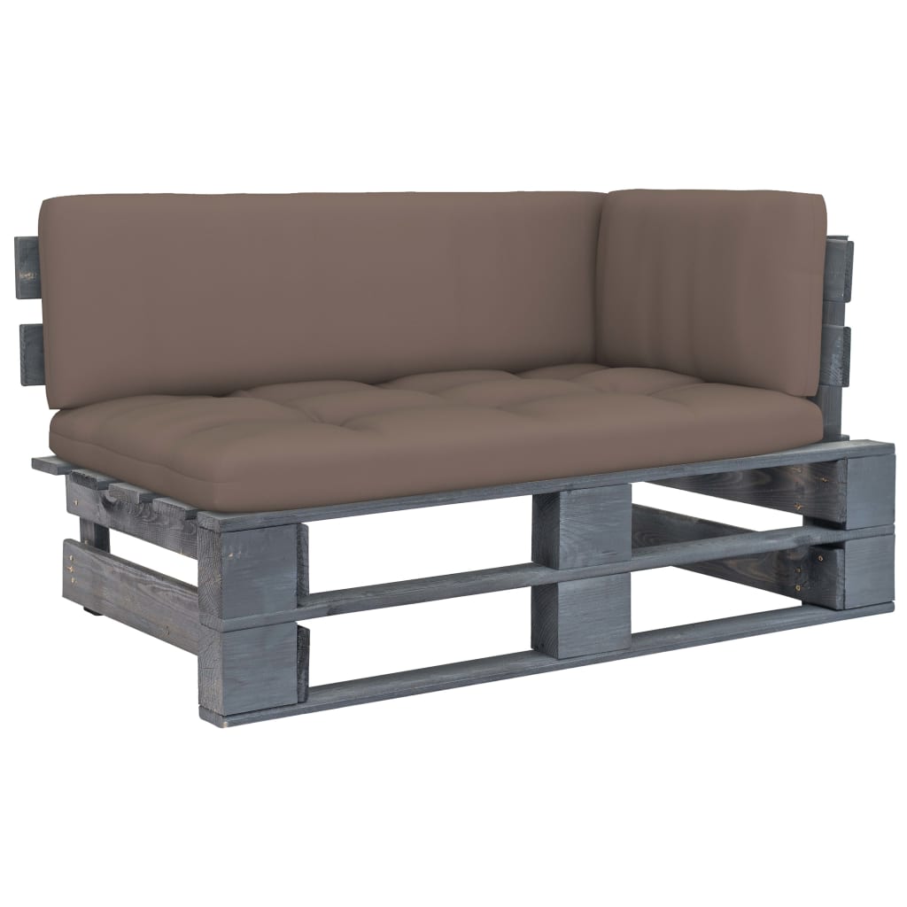 Outdoor-Mittelsofa Paletten Imprägniertes Kiefernholz