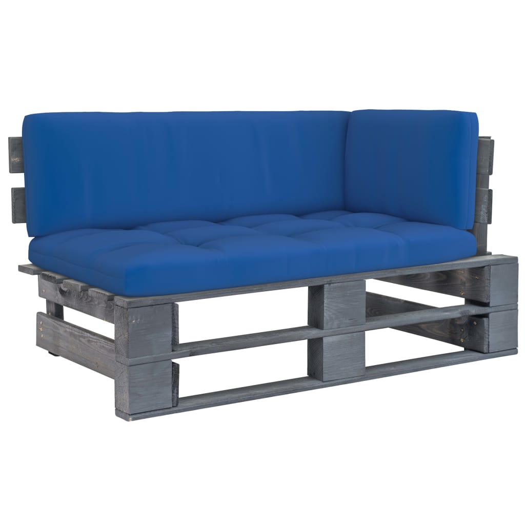 Outdoor-Mittelsofa Paletten Imprägniertes Kiefernholz
