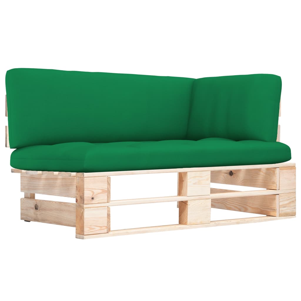 Outdoor-Mittelsofa Paletten Imprägniertes Kiefernholz