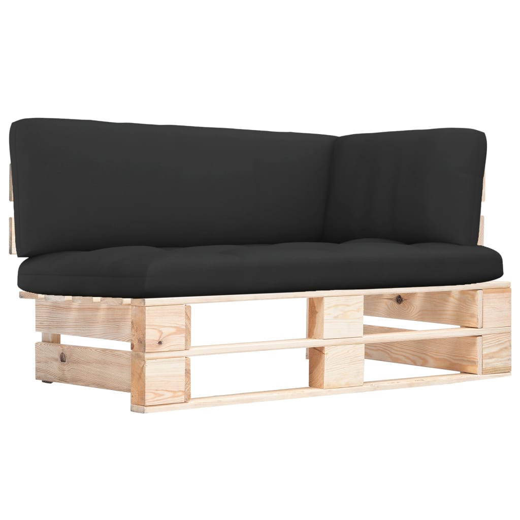 Outdoor-Mittelsofa Paletten Imprägniertes Kiefernholz
