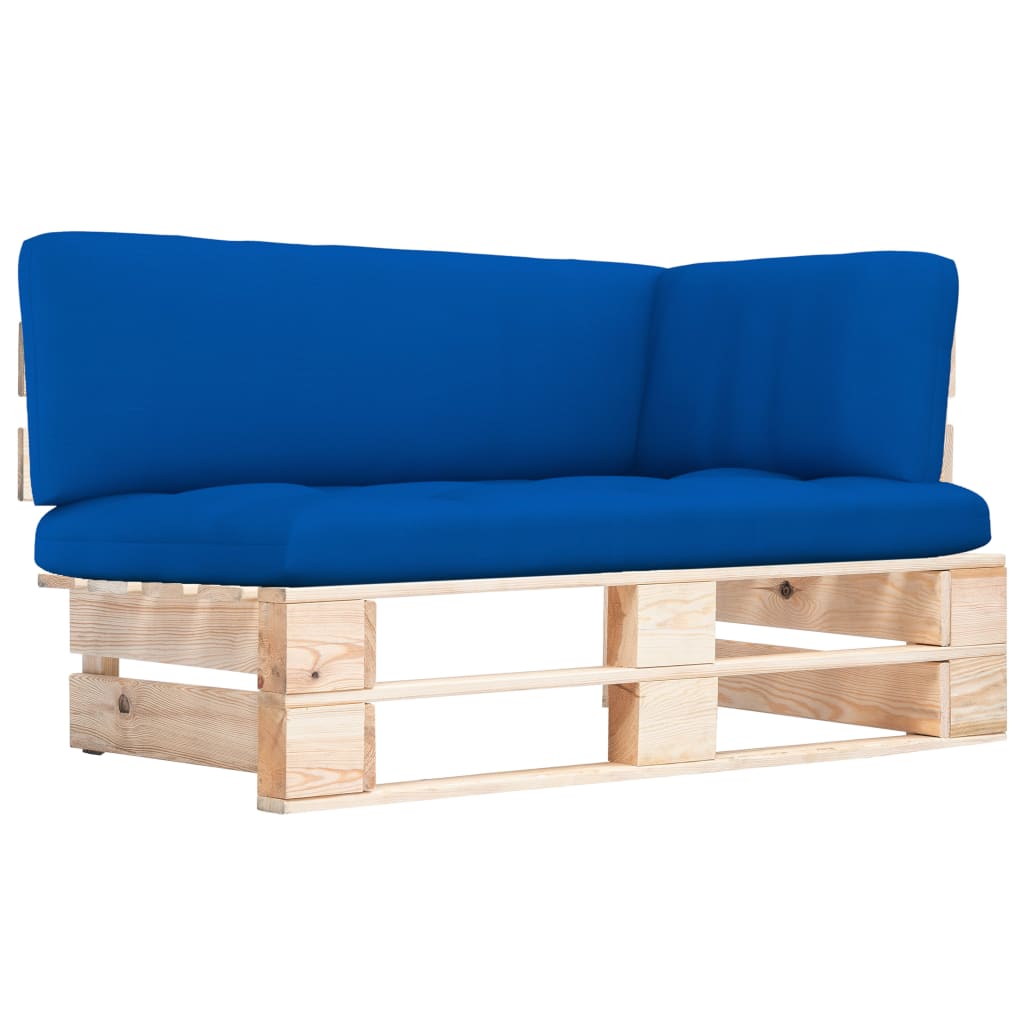 Outdoor-Mittelsofa Paletten Imprägniertes Kiefernholz