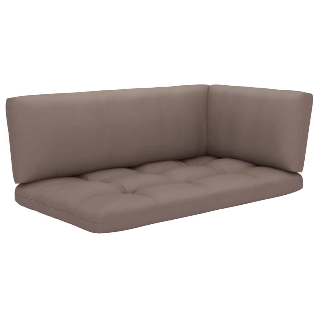 -Palettensofa Mit Kissen Imprägniertes Kiefernholz
