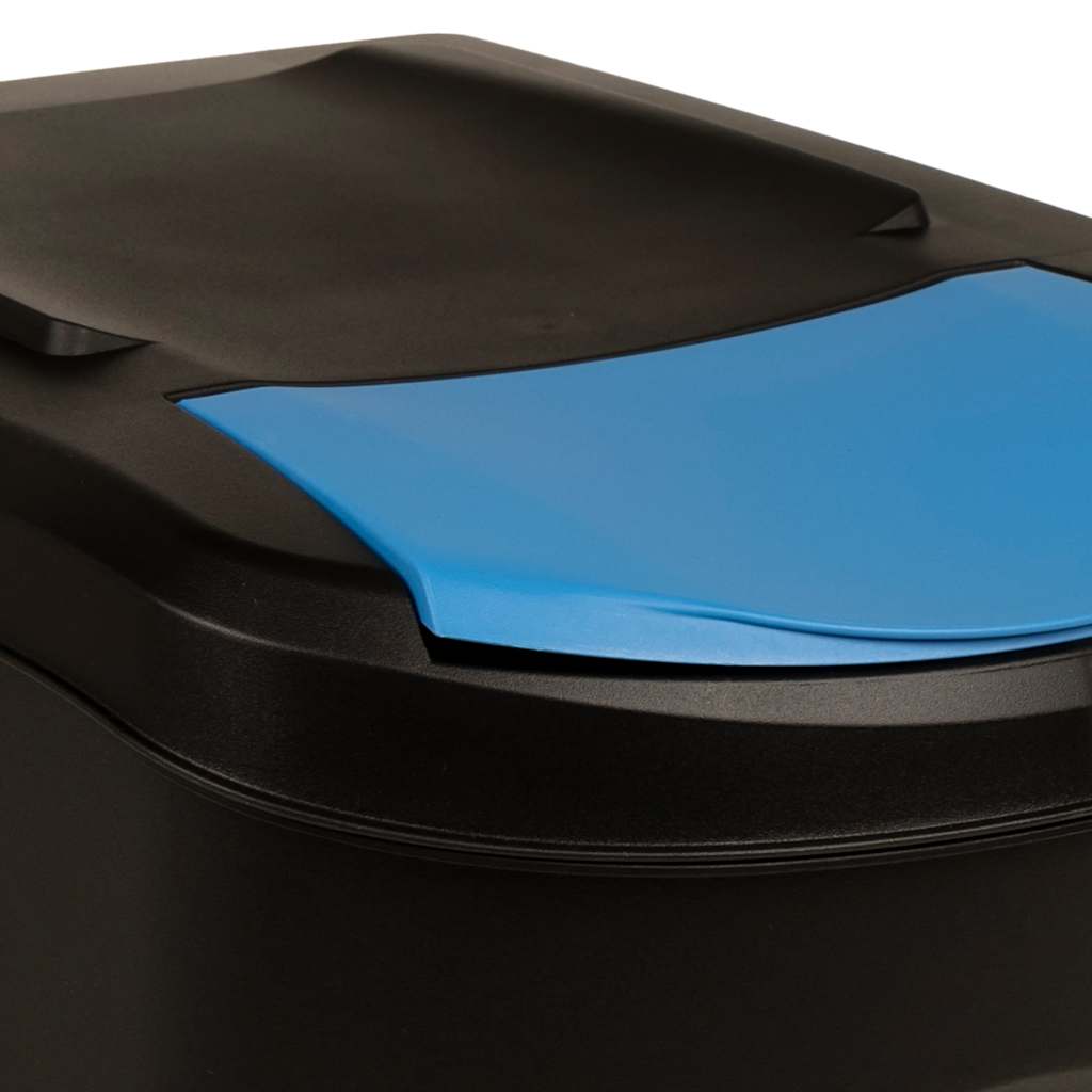 Stapelbare Mülleimer 3 Stk. 75 L