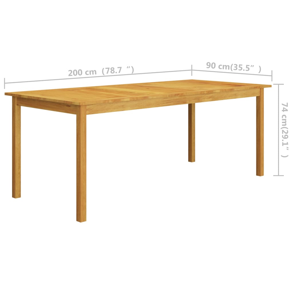 7-Tlg. Garten-Essgruppe