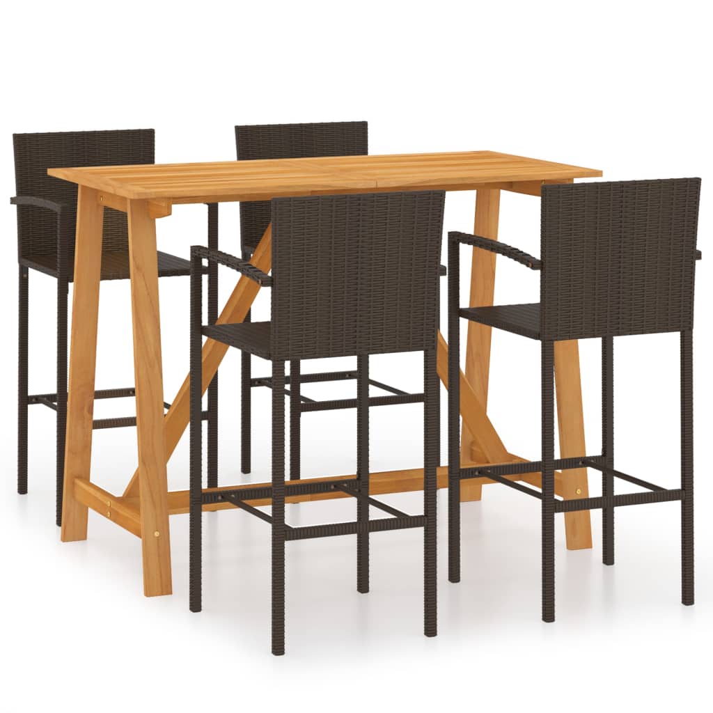 5-Tlg. Gartenbar-Set