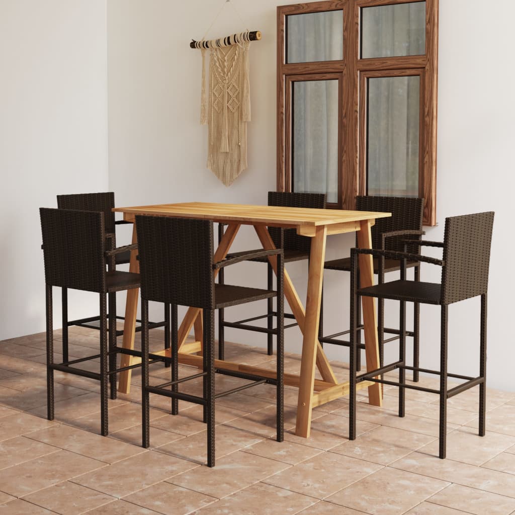 5-Tlg. Gartenbar-Set