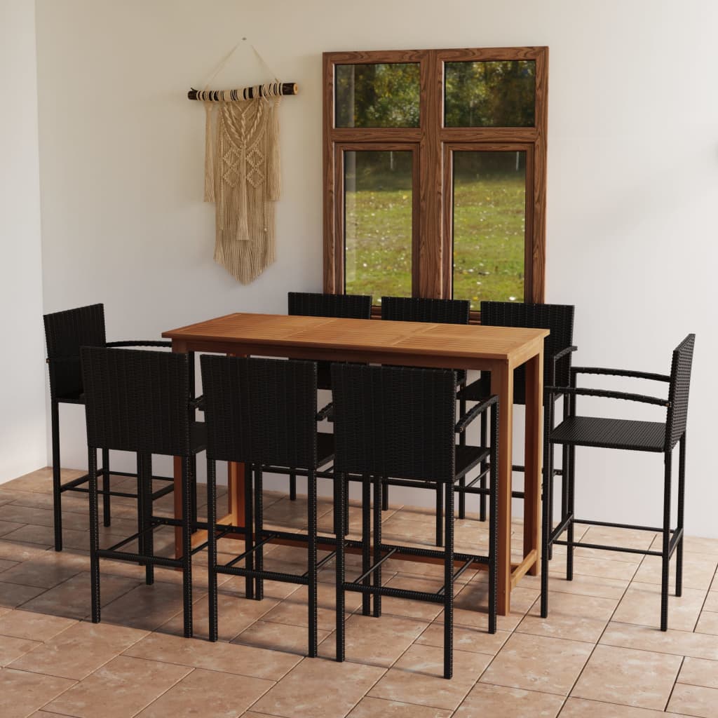 7-Tlg. Gartenbar-Set