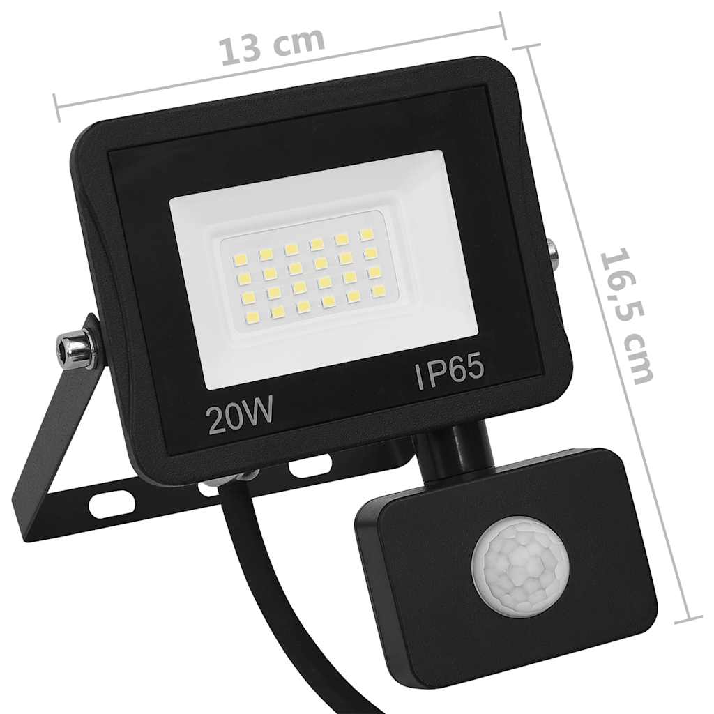 Led-Fluter Mit Sensor Warmweiß